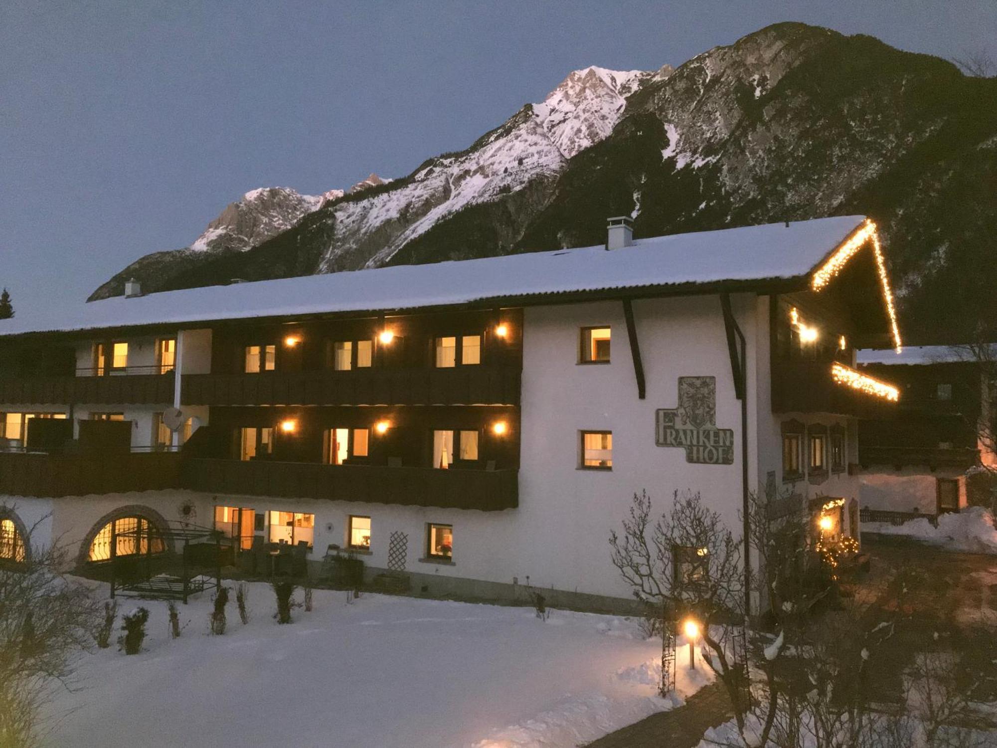 Frankenhof Otel Scharnitz Dış mekan fotoğraf