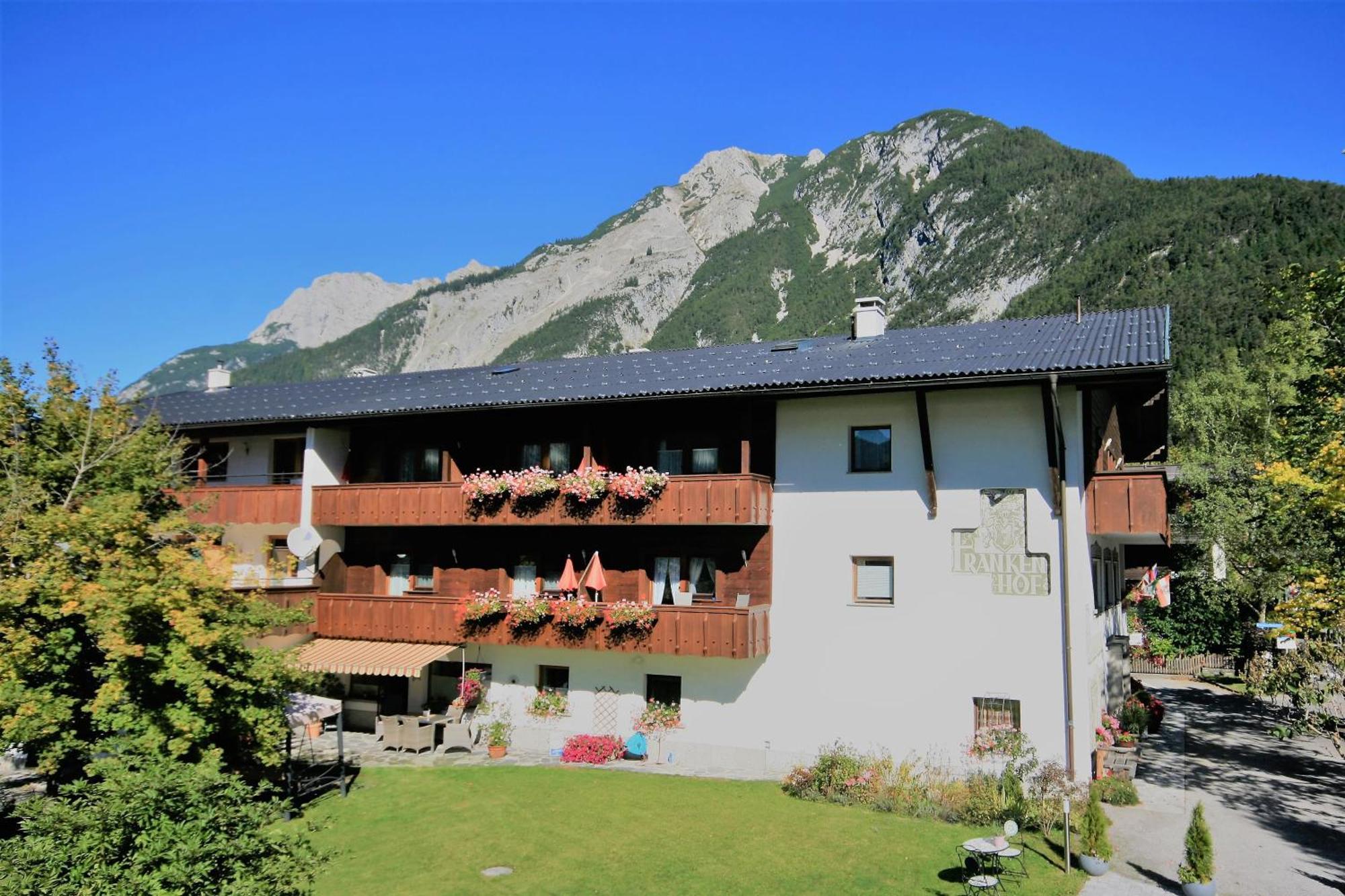 Frankenhof Otel Scharnitz Dış mekan fotoğraf